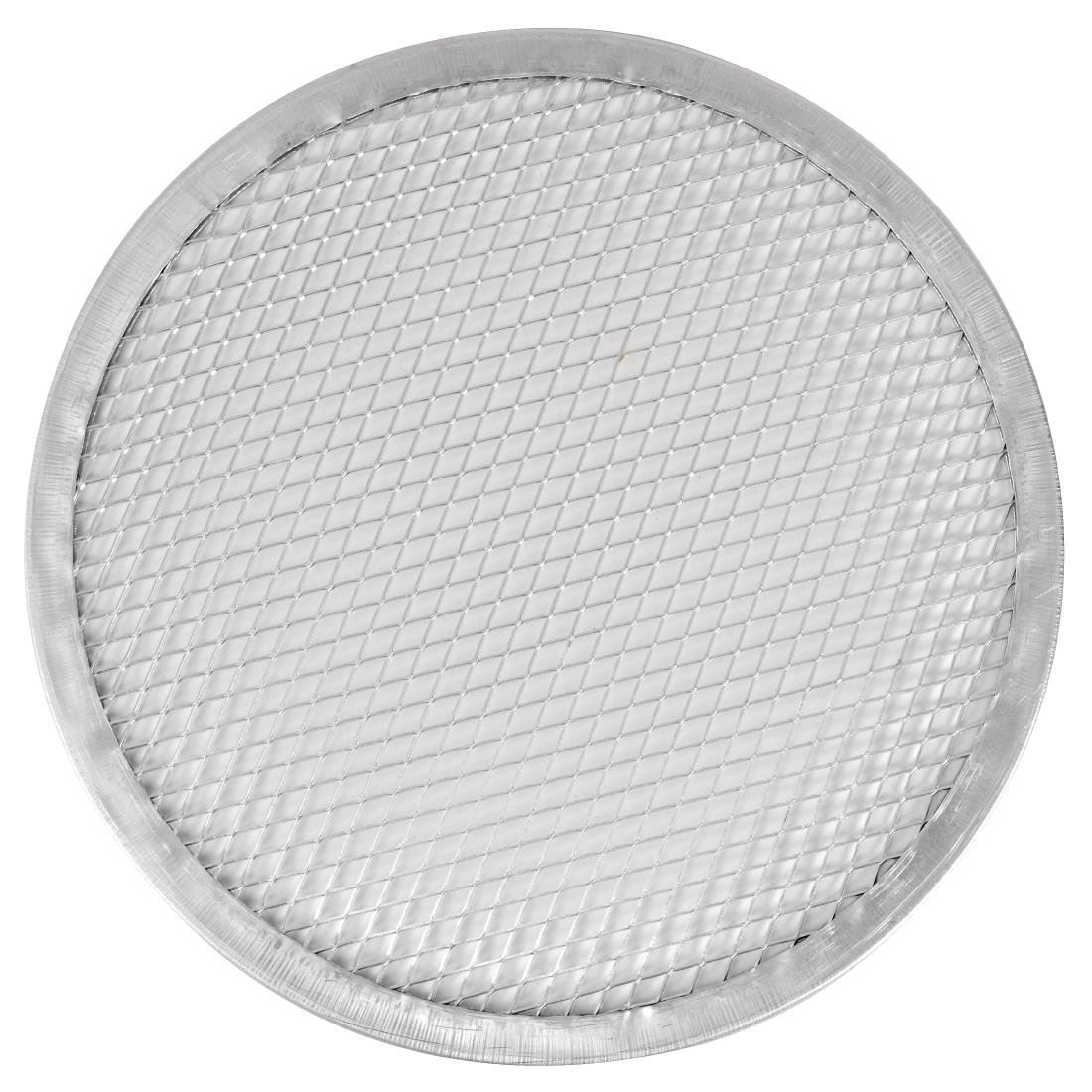 Vogue Pizza Screen Kitchen Wire Mesh Baking Tray Cookware Bakeware Aluminium - Picture 4 of 6