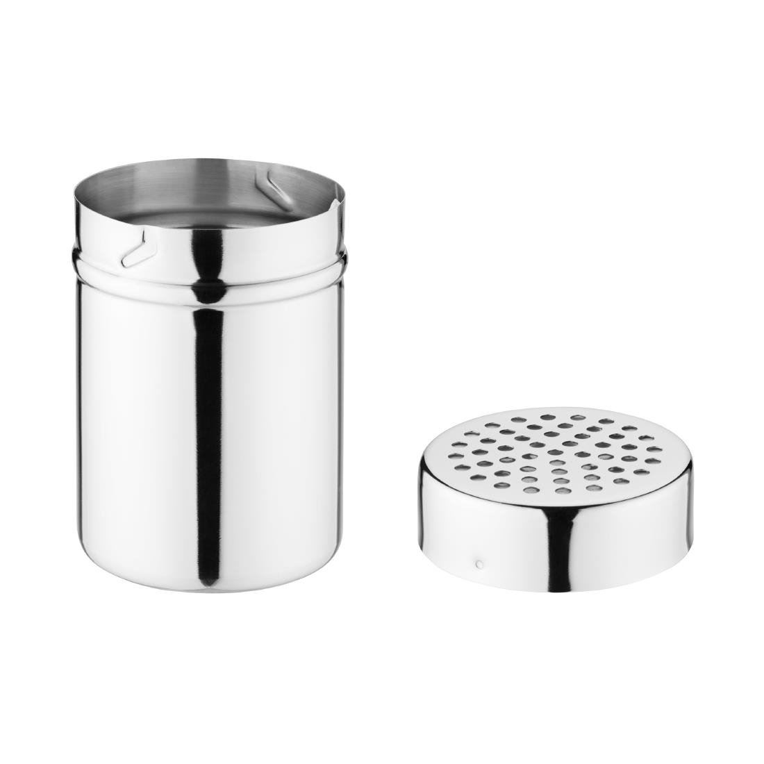 Vogue Dredger Dressing Shaker Made of Stainless Steel with 4mm Holes 275ml