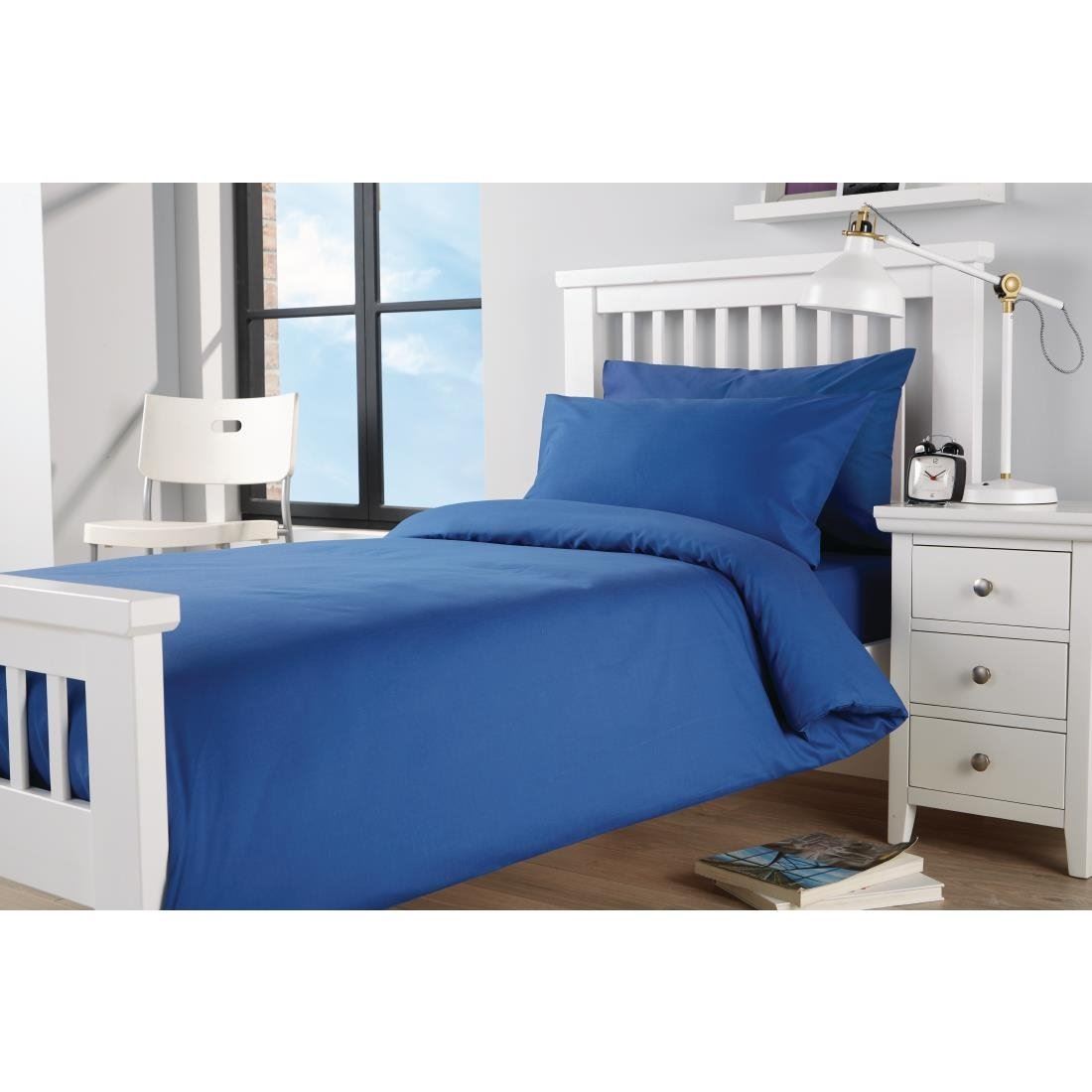 Mitre Essentials Spectrum Duvet Cover Polycotton in Beige 30/30YC 144TC - Picture 4 of 5