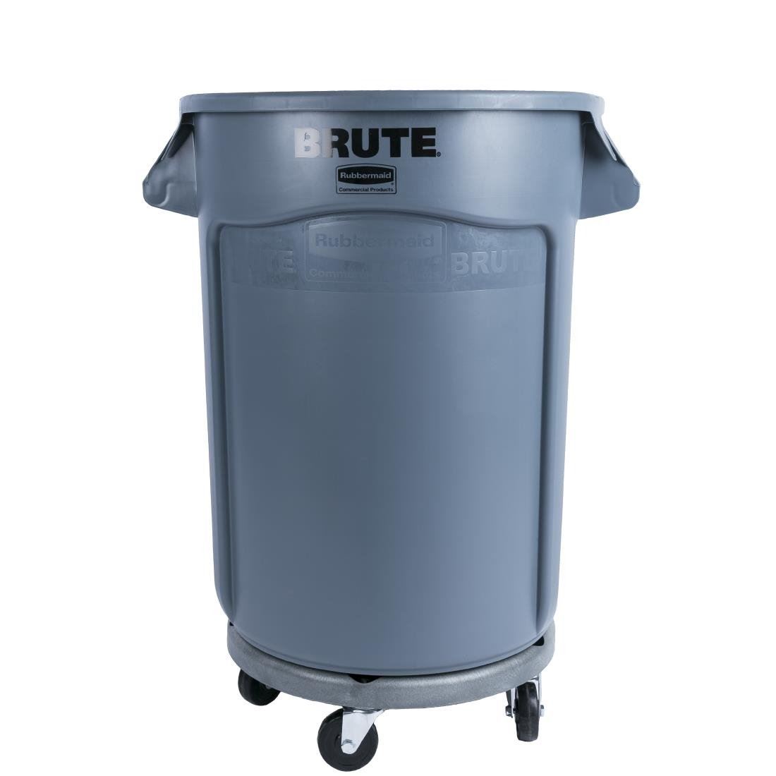 Rubbermaid Brute Utility Container with Built in Handles Made of Plastic - 121L