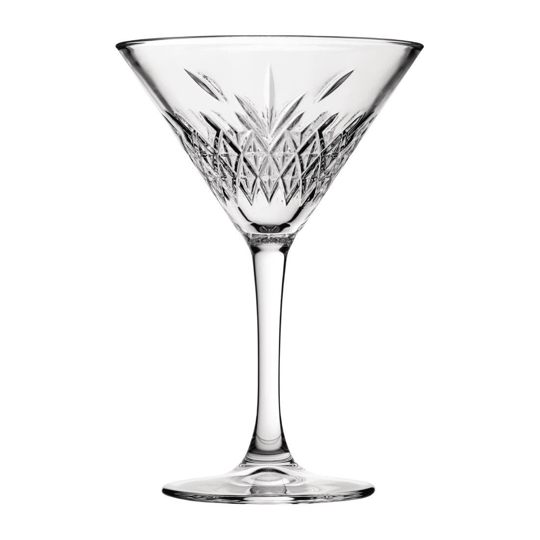 Utopia Timeless Vintage Martini Glasses in Glass - 260 ml - Pack of 12