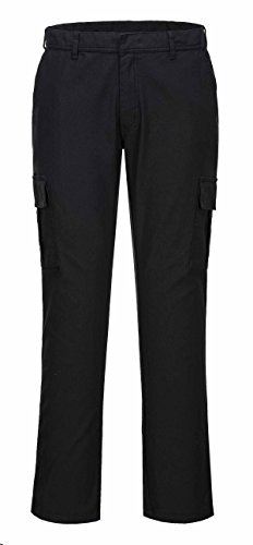 Portwest Slim Combat Trousers Slim Fit Pants Restaurant Staff Catering Uniform