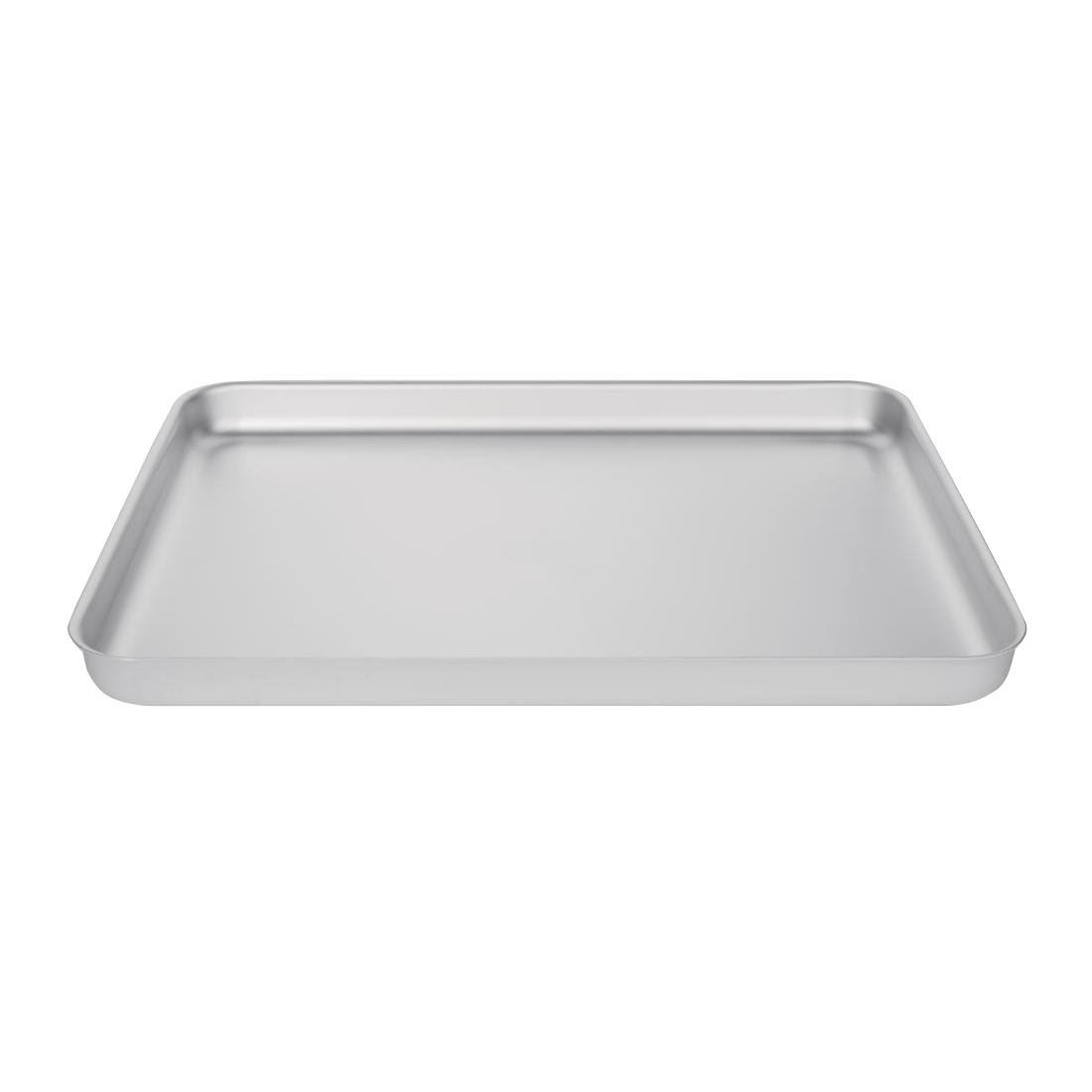 Vogue Bakewell Pan in Silver Made of Aluminium 470(W) x 355(D) x 40(H) mm