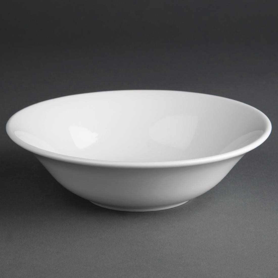 Athena Hotelware Oatmeal Bowls in White Porcelain 150(Ø) mm 6