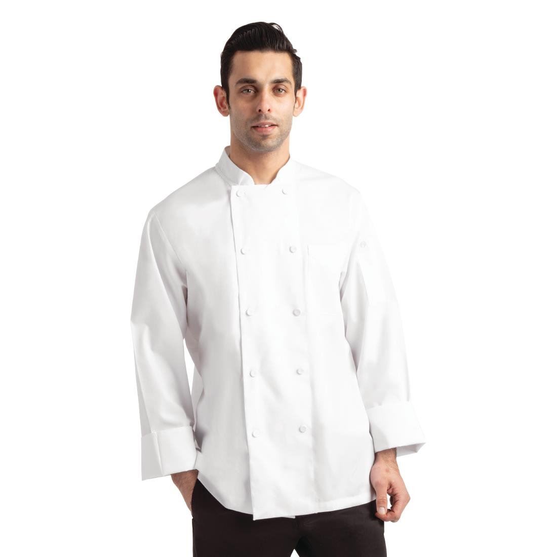 Chef Works Calgary Cool Vent Unisex Chefs Jacket with Long Sleeves