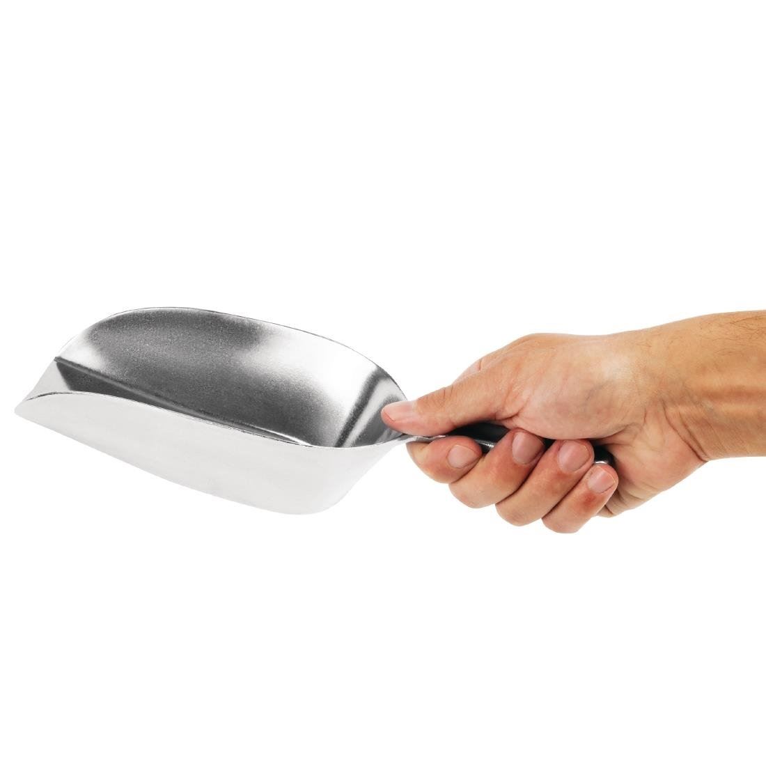 Vogue Aluminium Scoop 455Ml 255Mm Portion Control Kitchen Buffet Catering