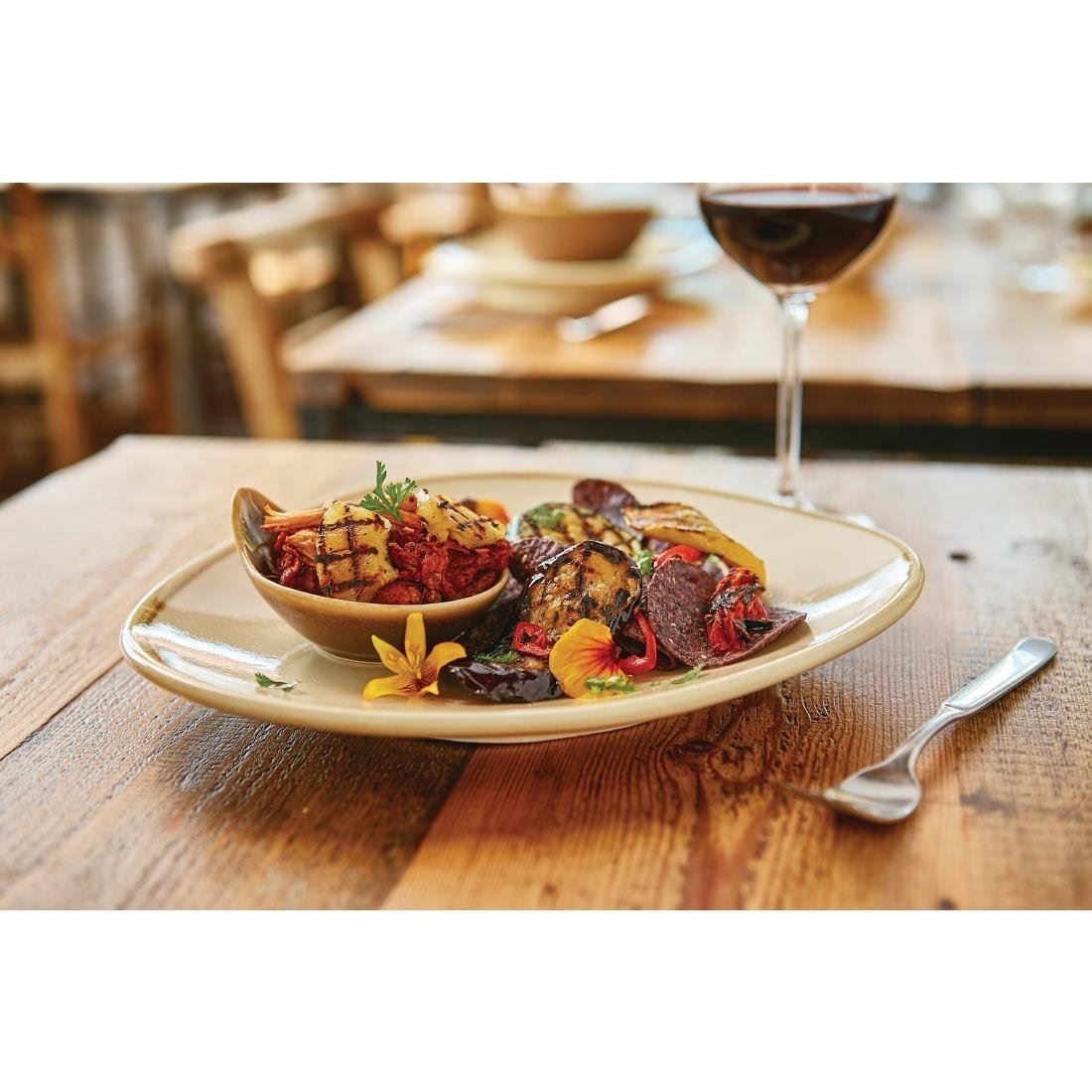 Olla para sumergir horno Olympia con mango platos para servir tazón vajilla de restaurante 12 piezas - Imagen 15 de 35