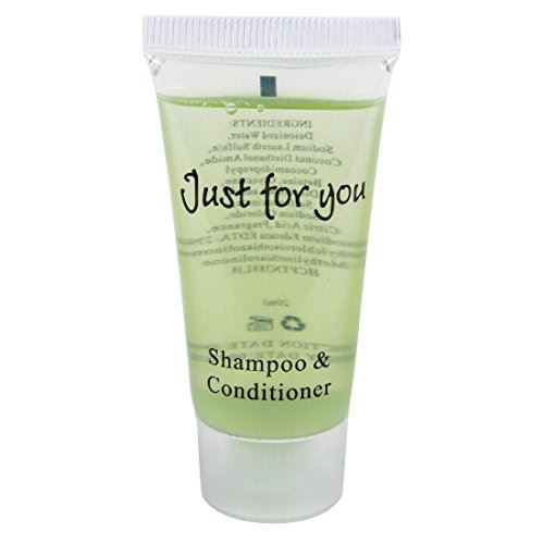 100 X Just For You Shampoo And Conditioner Capacity 20Ml Washing Bath