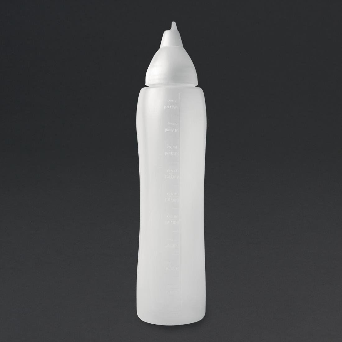 Araven Sauce Bottle in Polyethylene with Non Drip Closure Valve - 35 oz.