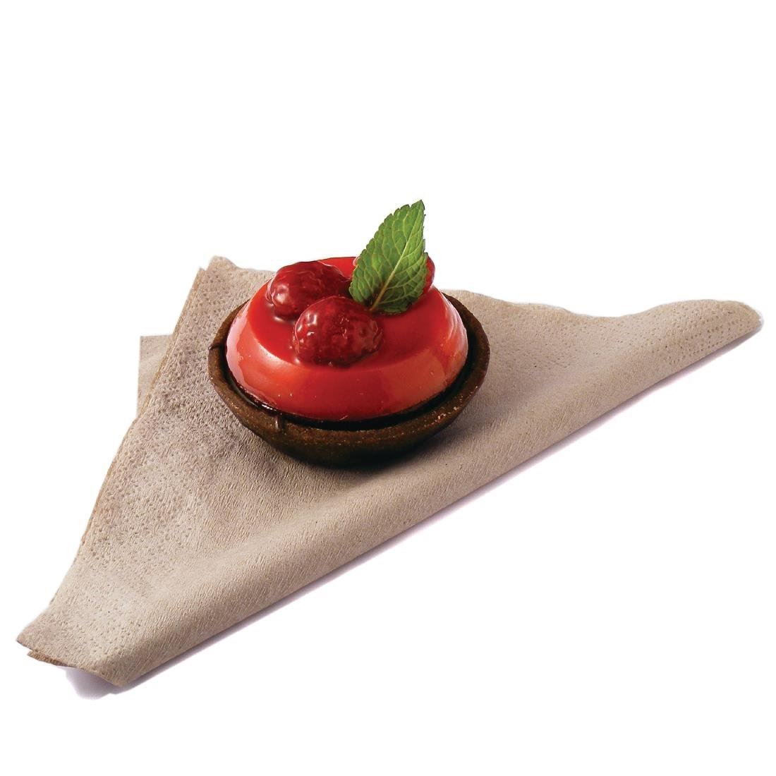 Vegware 202000 unbleached napkin, 33 cm, 2-Ply (Pack of 2000)