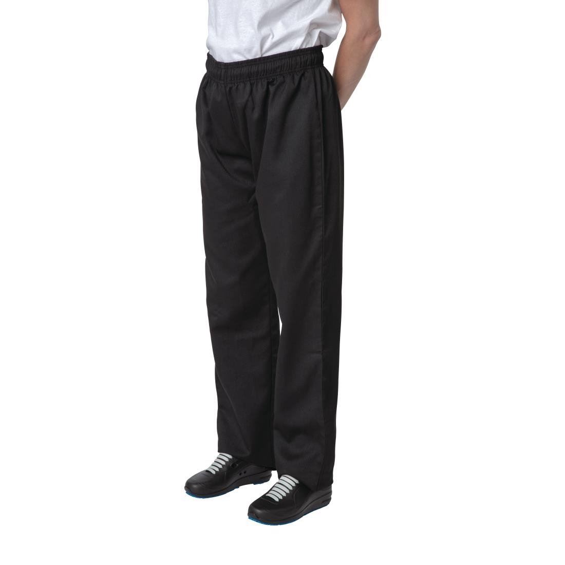 Nisbets Essentials Chef Trousers Relaxed Fit Pants Restaurant Staff Uniform