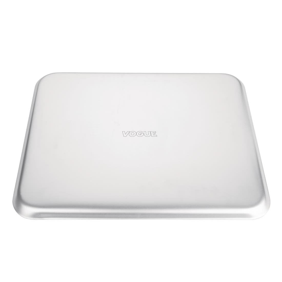 Vogue Baking Sheet for Oven Made of Aluminium 20mm Deep - 527x425mm