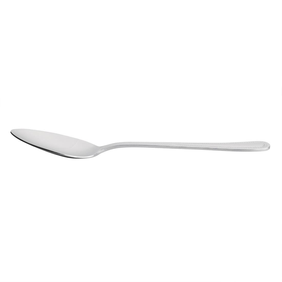 Olympia Bead Dessert Spoon - Pack Quantity 12 - Stainless Steel 18/0 - 185(L)mm