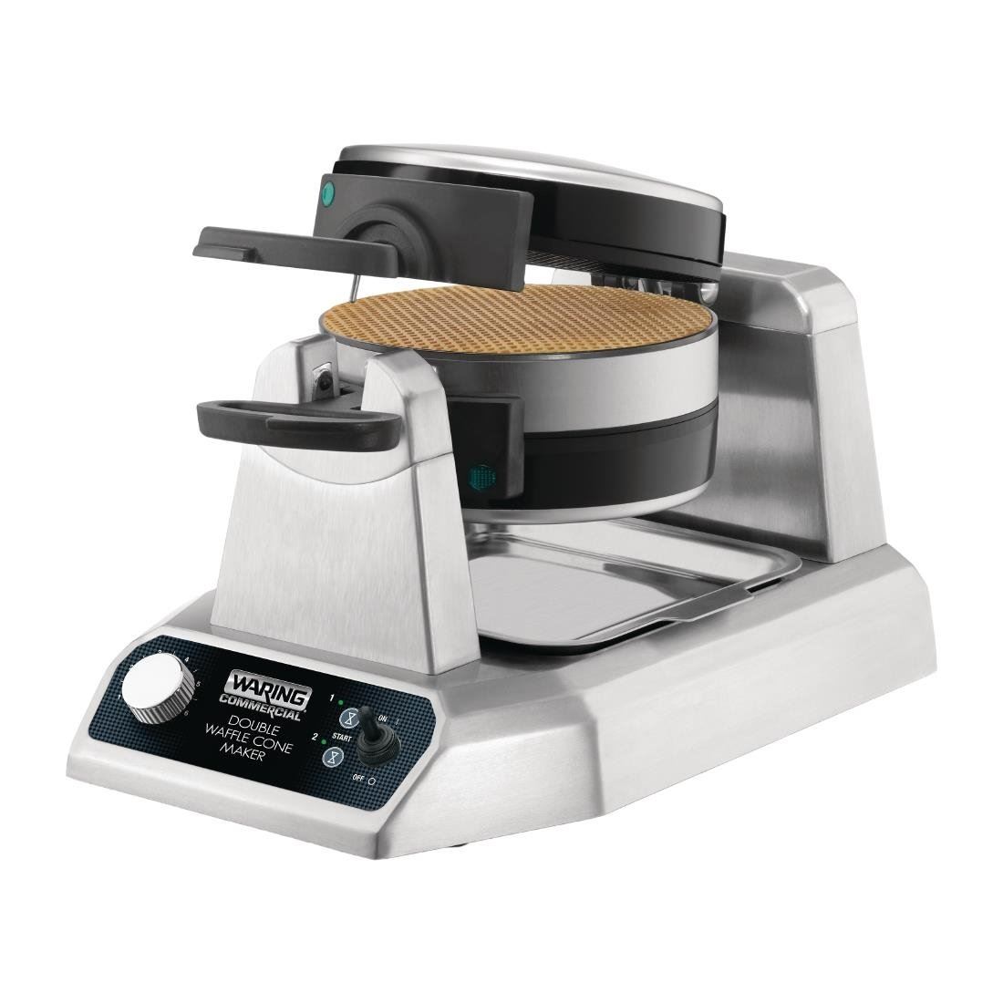 Waring WWCM200K Double Waffle Cone Maker, 1.4 kW
