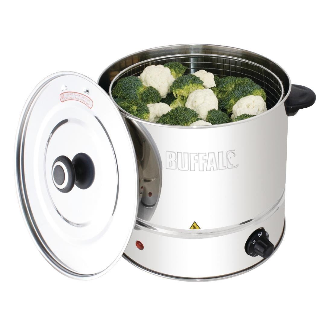 Buffalo Food Steamer Made of Stainless Steel - Power - 1kW Capacity - 6Ltr