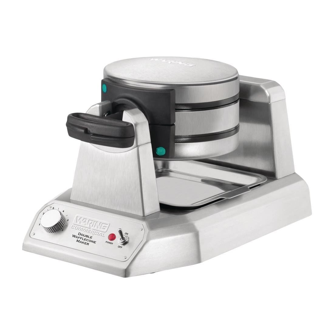 Waring WWCM200K Double Waffle Cone Maker, 1.4 kW