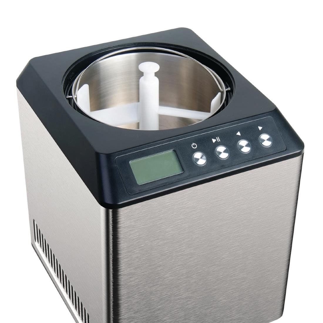 Buffalo Upright Ice Cream Maker with Built In Freezer 180W Capacity
