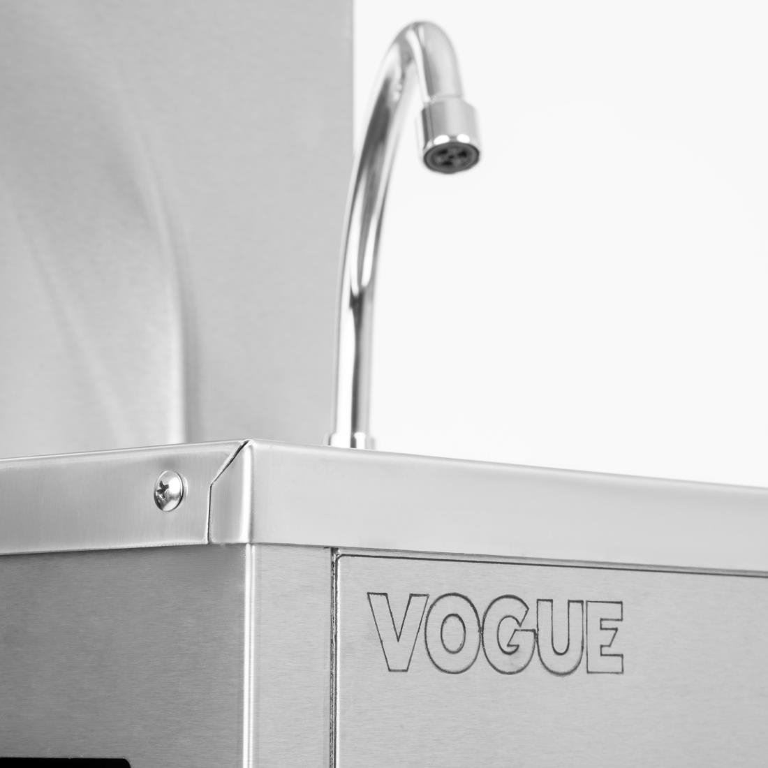Vogue Mobile Hand Wash Station Foot Pump Operation Durable Compact - 12.5 Litres