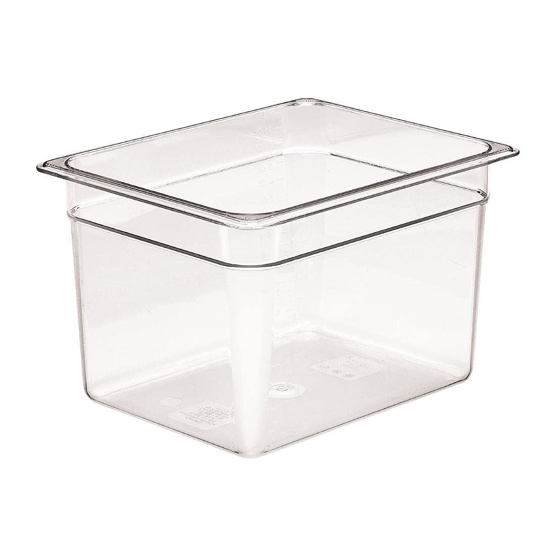 Cambro Polycarbonate 1/2 Gastronorm Pan 200mm Clear