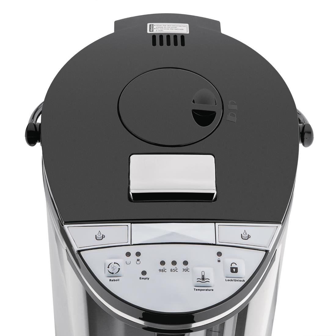 Nisbets Essentials Airpot Durable Temperature Control Water Boiler - 3.6 Litres
