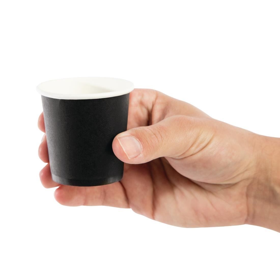 Paper Cups Coffee To Go Espresso 120ml 4oz black Paper Cups Coffee To Go Espresso 120ml 4oz black
