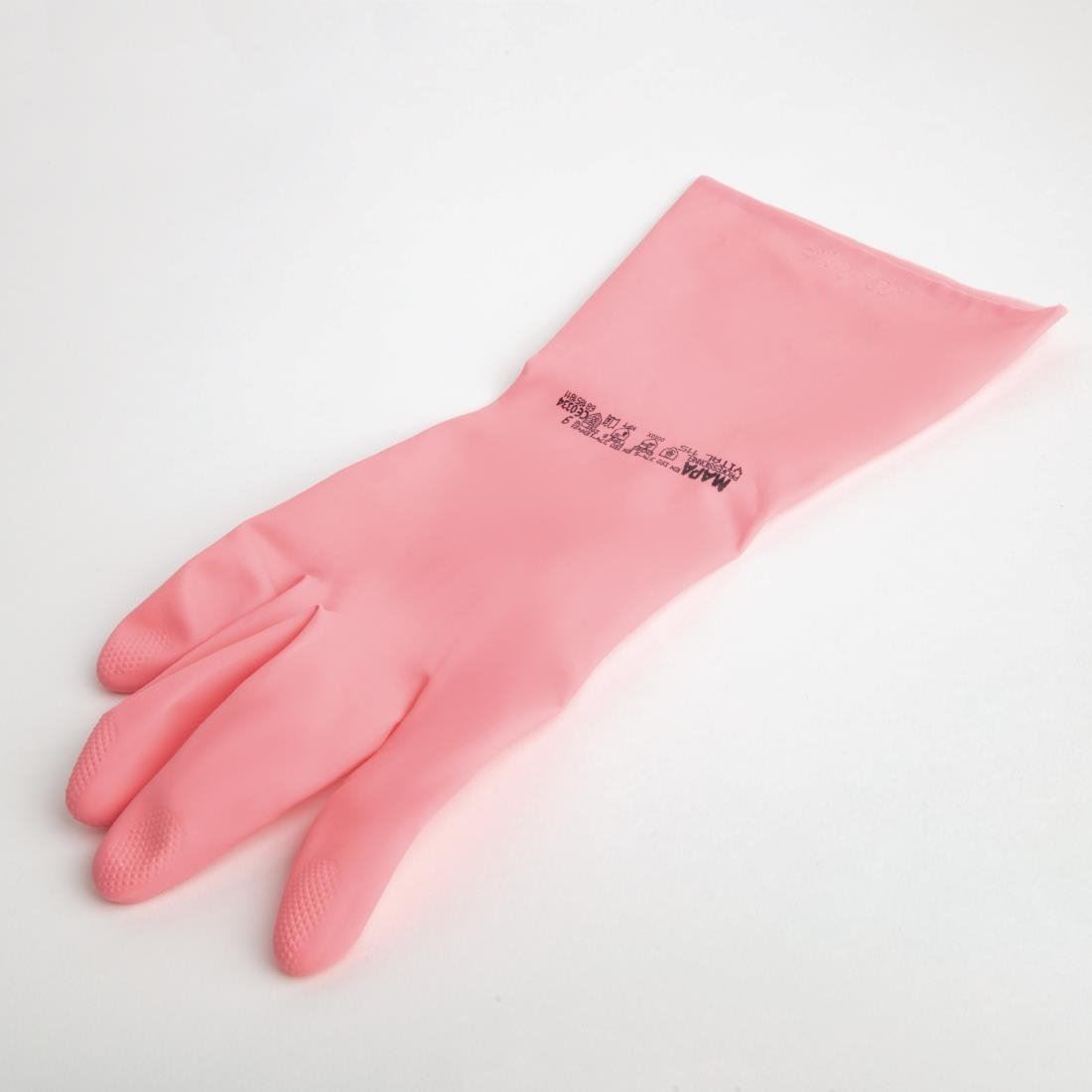 Mapa Vital 115 Liquid Proof / Light Duty Janitorial Gloves in Latex