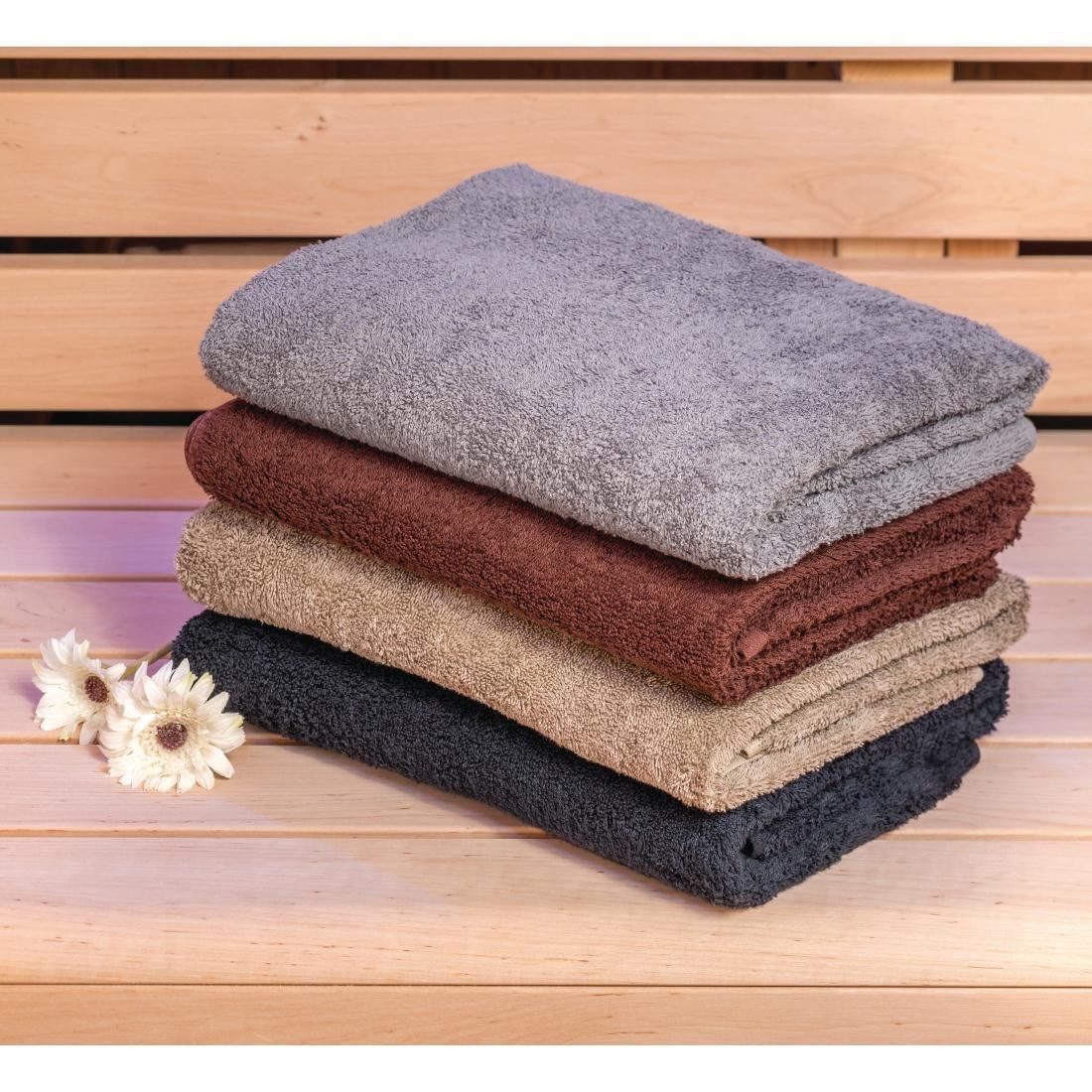 Mitre Comfort Enigma Towel Slate 100% Cotton in White Luxuriously Soft - Picture 5 of 8