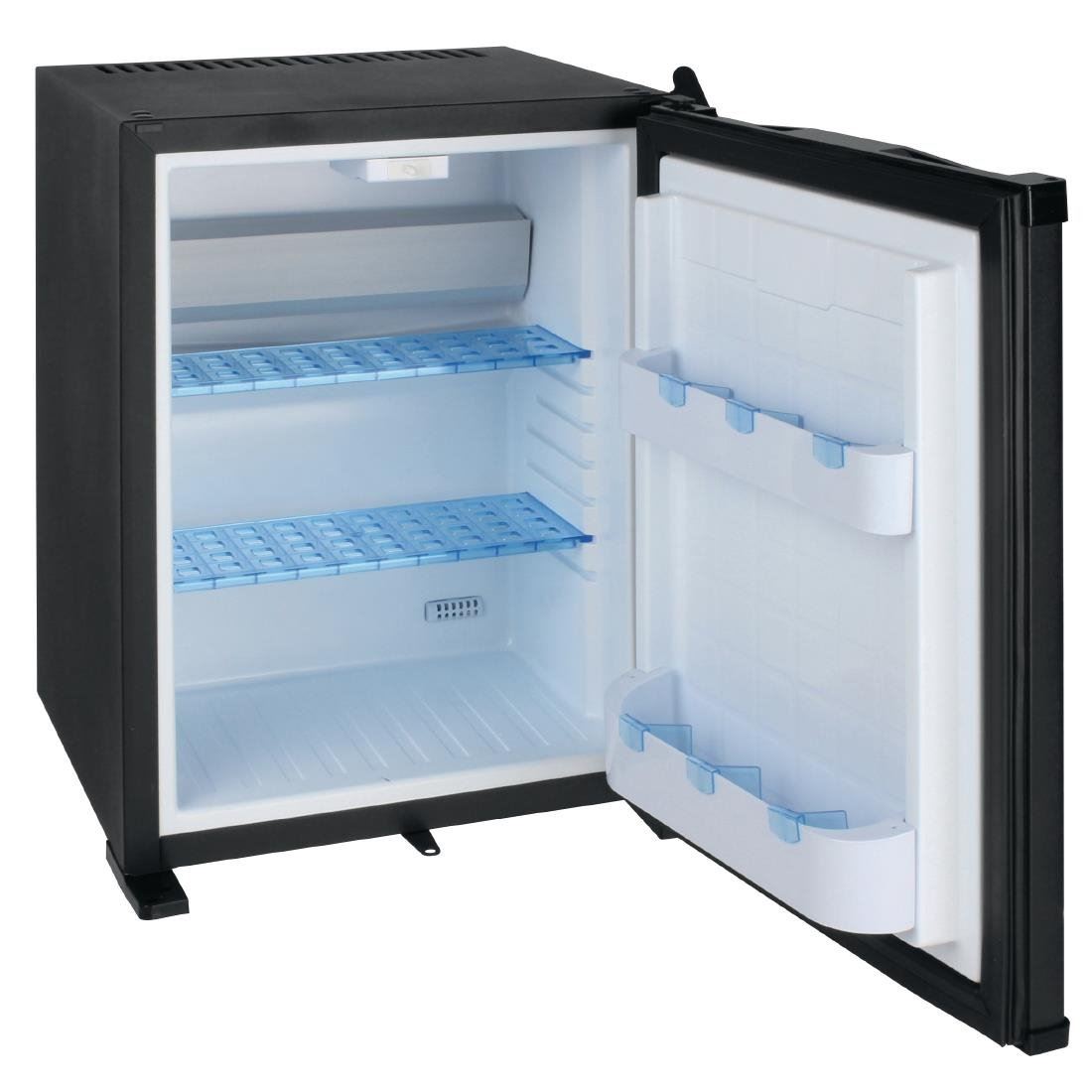 Polar Hotel Room Fridge Black Finish 30 Ltr 1 Door 530(H) x 400(W) x