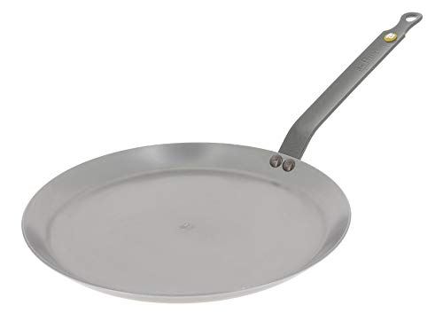 De Buyer Mineral B Iron Crepe Pancake Pan Suitable for All Heat Sources - 240mm