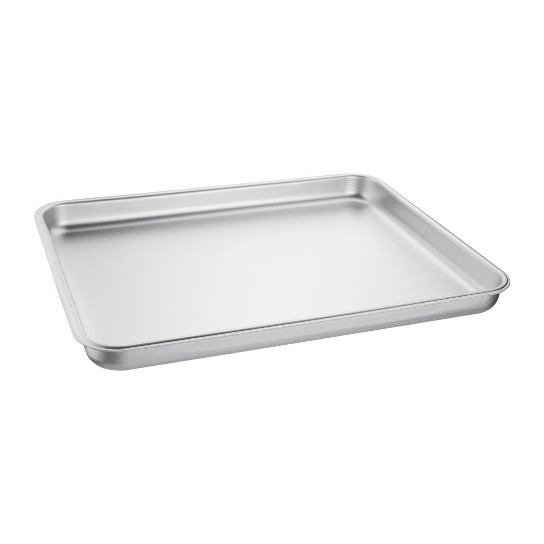 Vogue Bakewell Pan in Silver Made of Aluminium 470(W) x 355(D) x 40(H) mm
