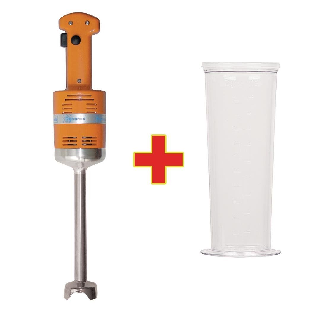 Dynamic Junior Stick Blender with Free Blending Container Powerful Lightweight