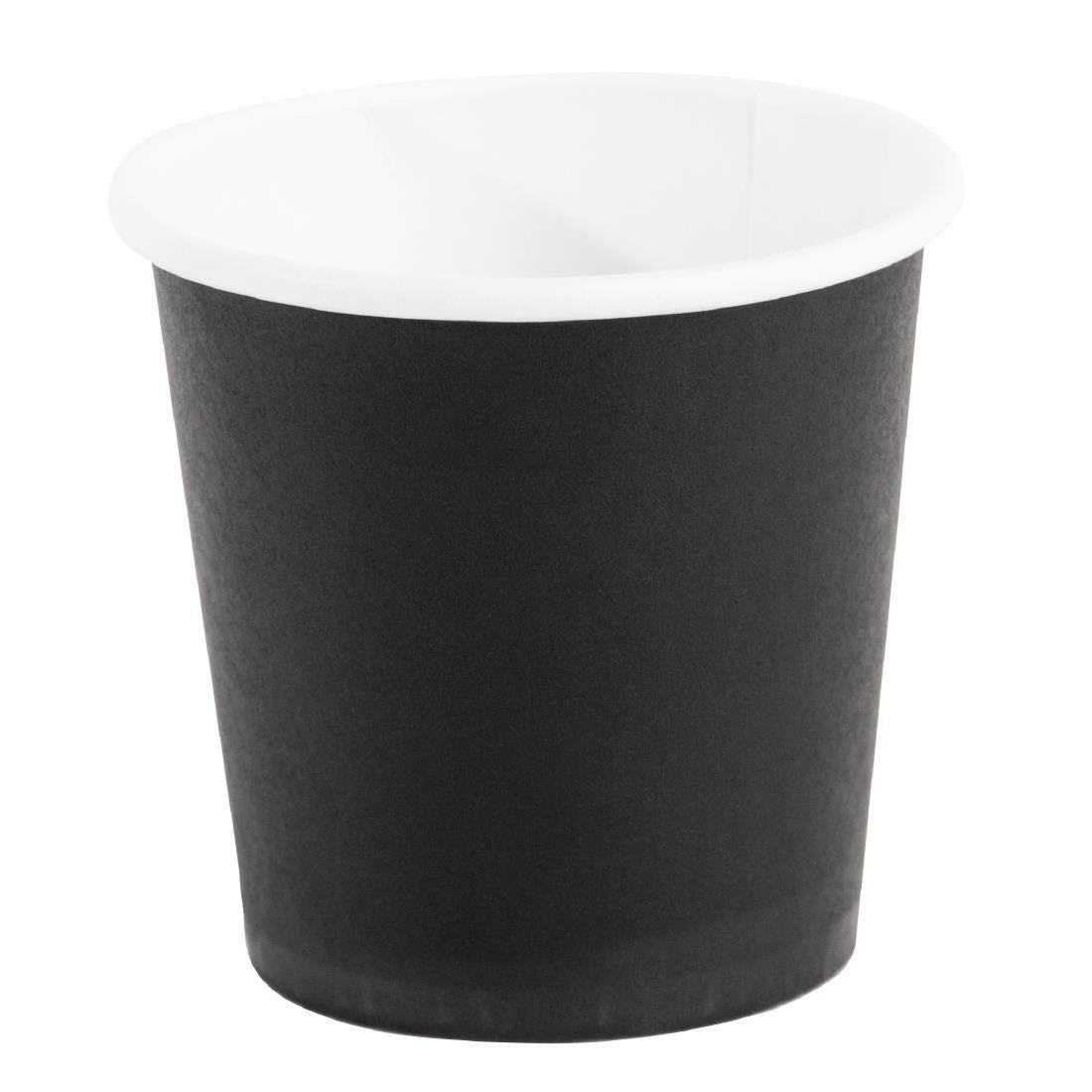 Paper Cups Coffee To Go Espresso 120ml 4oz black Paper Cups Coffee To Go Espresso 120ml 4oz black