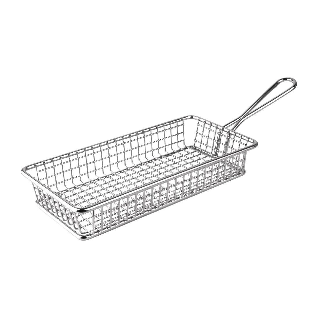 Olympia Rectangular Presentation Fryer Basket Catering Tableware Restaurant - Picture 3 of 6