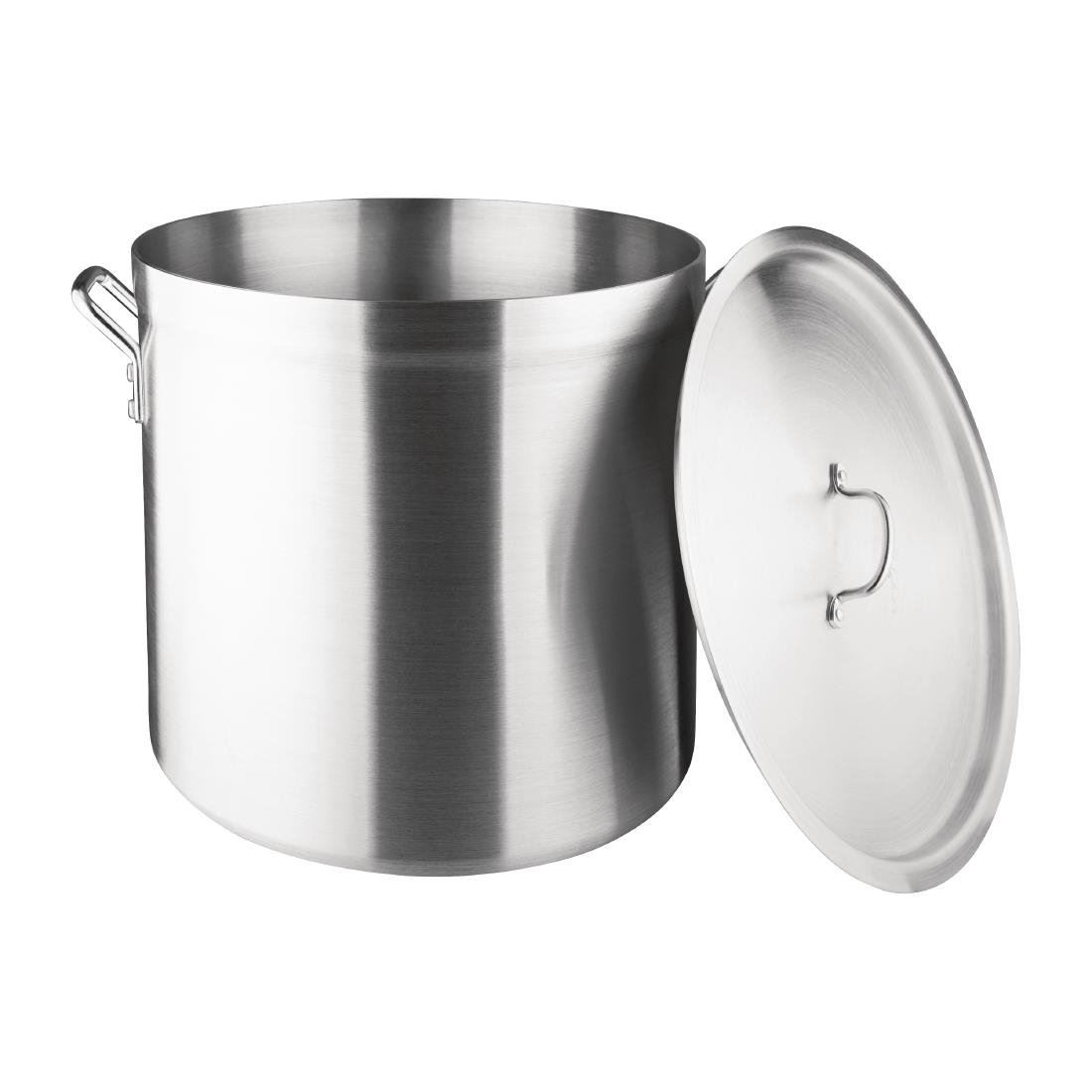 Vogue Aluminium Stock Pot Saucepan Cooking Cookware Kitchenware