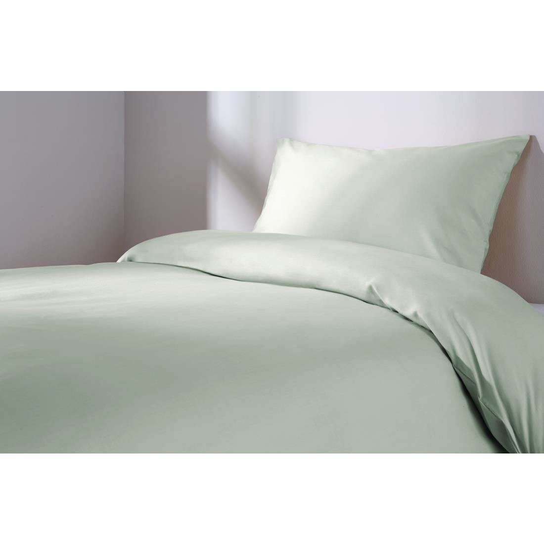 Mitre Essentials Spectrum Bettbezug Polycotton in Grün 30/30YC 144TC - Bild 3 von 5