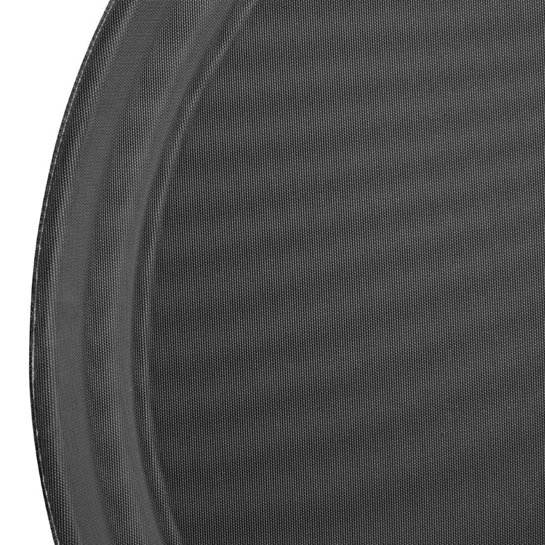 Kristallon runde Antirutschschale in schwarz aus Fiberglas - 406 mm - Produktbild 9