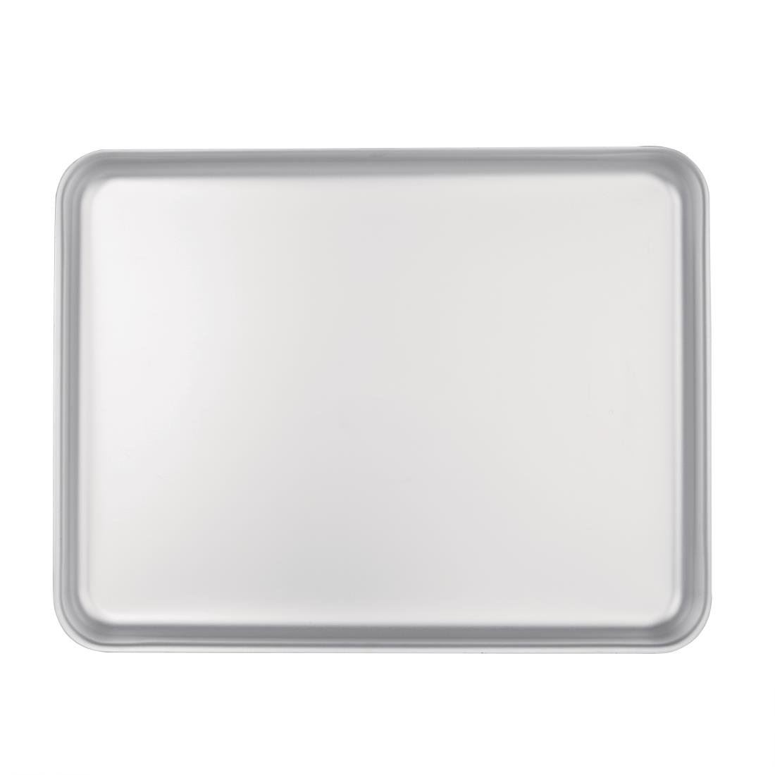 Vogue Bakewell Pan in Silver Made of Aluminium 470(W) x 355(D) x 40(H) mm