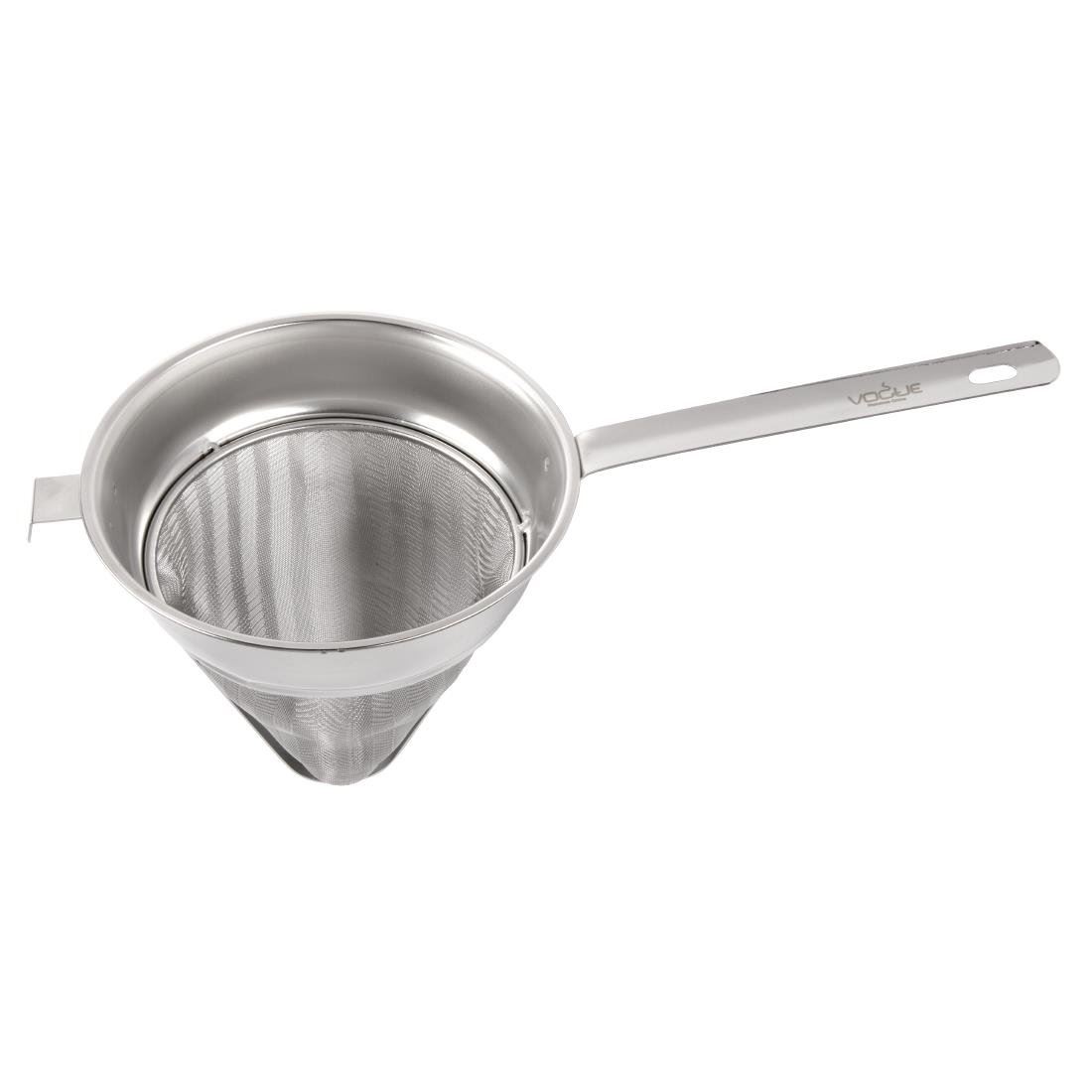 Vogue Chinois 10In Stainless Steel Sieve Colander Strainer Kitchen