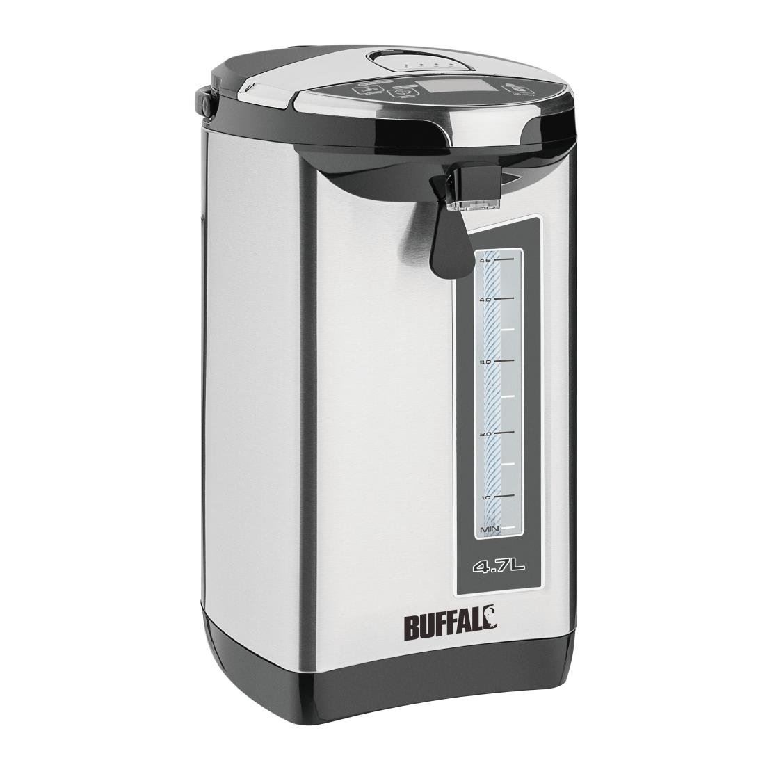 Buffalo Electric Hands Free Airpot Temperature Control Water Boiler - 4.7 Litres