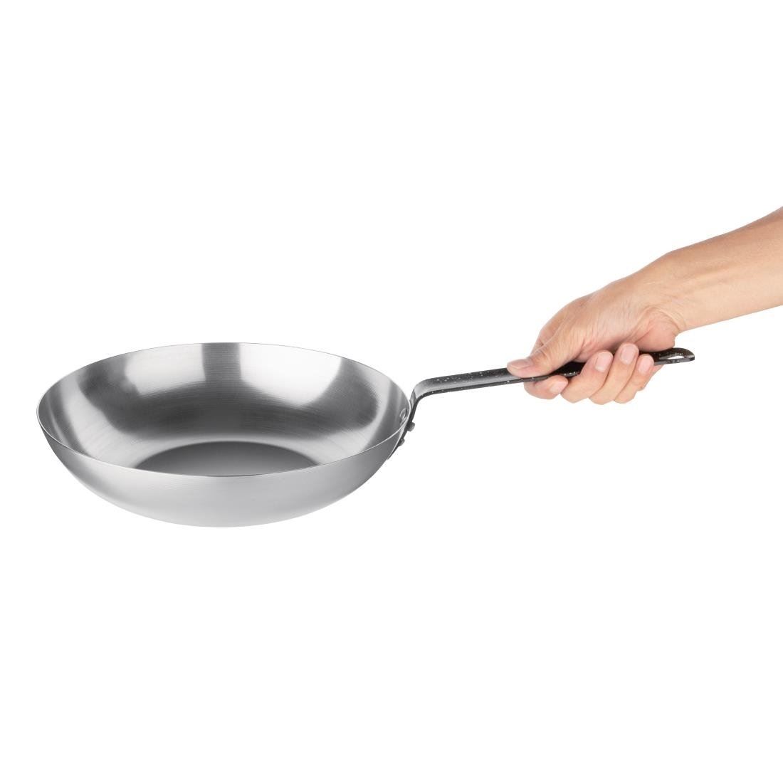 Vogue Carbon Steel Wok - 11