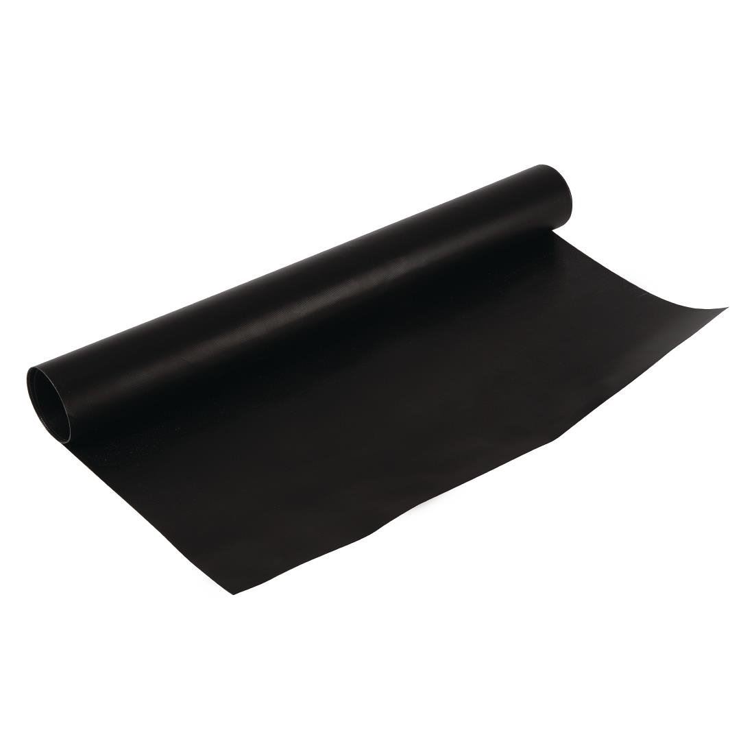 Heavy-Duty Oven Liner Black 500(W) x 1000(L)mm PTFE Coated Up to 260C