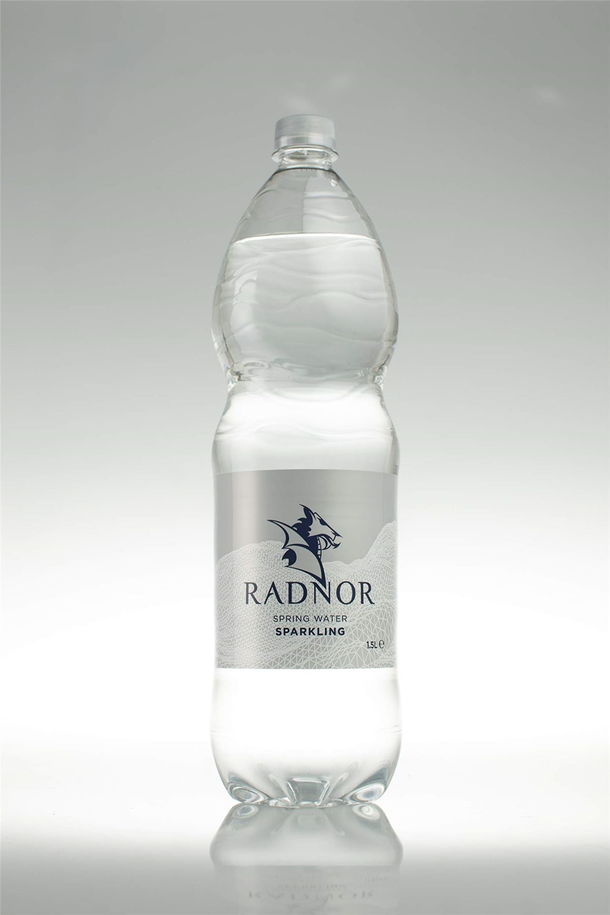 Radnor Hills Bottled Sparkling Water Natural Spring - 1.5 Litres - Pack of 12