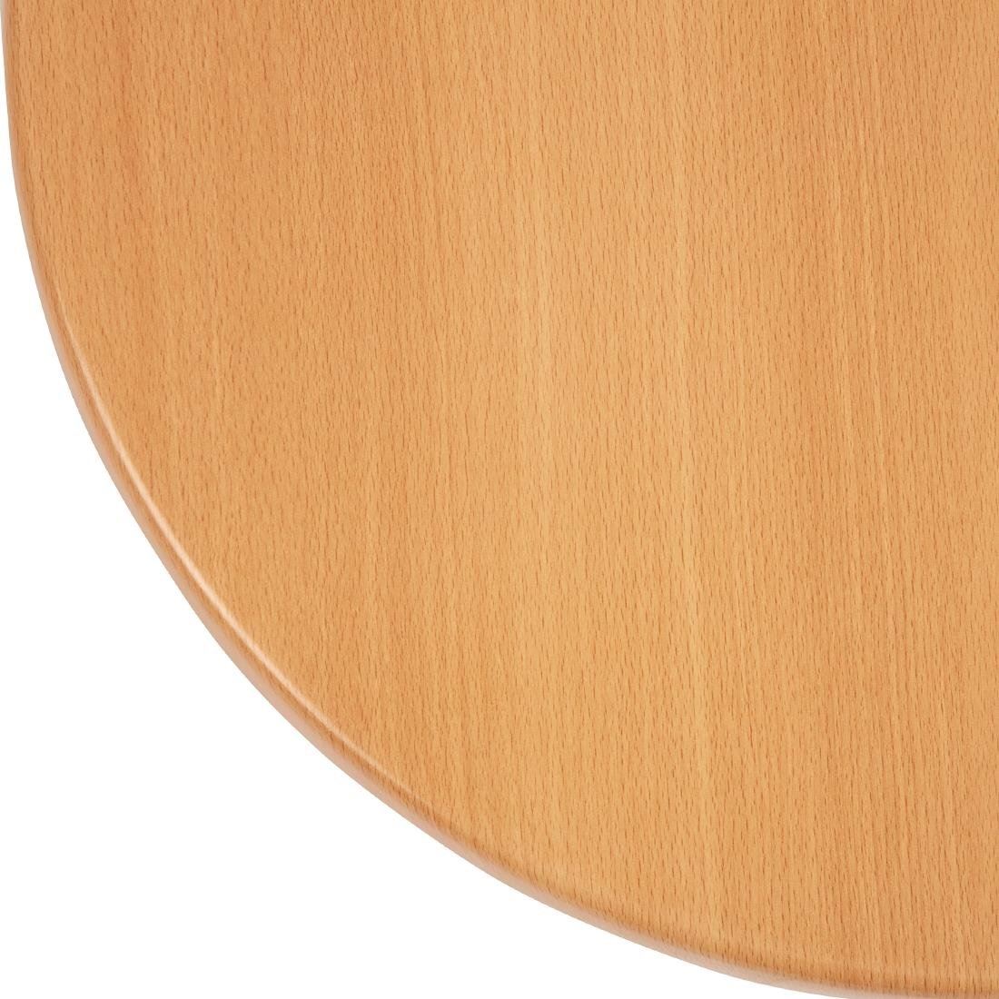 Bolero Runde Tischplatte Urban Dark 60cm - DR822 - Nisbets Der