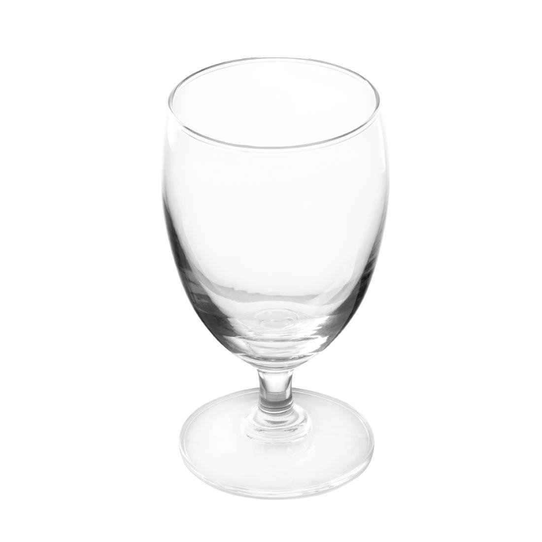 Olympia Cocktail Short Stemmed Wine Glasses with Rolled Rim 308ml x 6 5050984595141 eBay