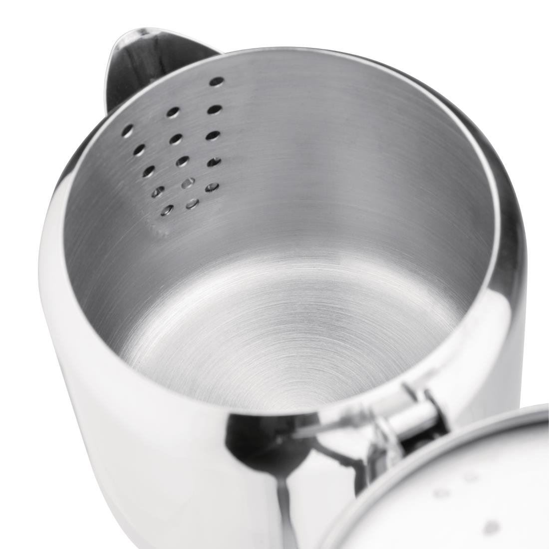 Olympia Concorde Tea Pot Made of Stainless Steel Dishwasher Safe - 850ml