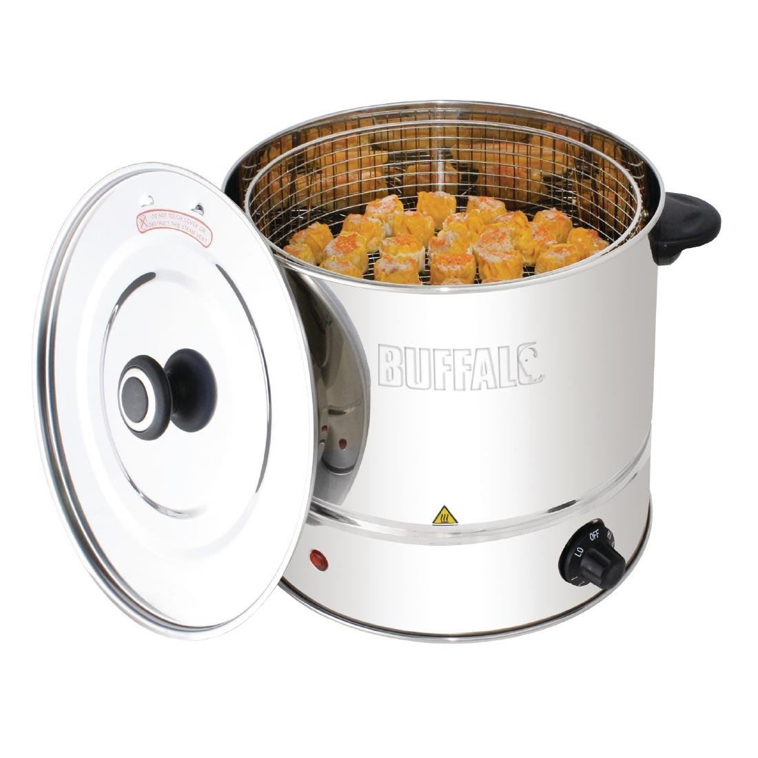 Buffalo Food Steamer Made of Stainless Steel - Power - 1kW Capacity - 6Ltr