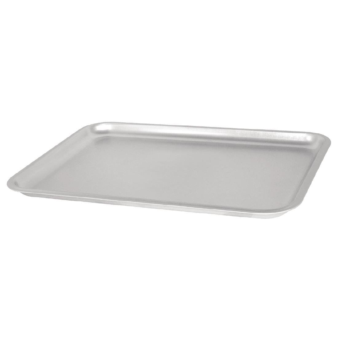 Vogue Baking Sheet for Oven Made of Aluminium 20mm Deep - 527x425mm