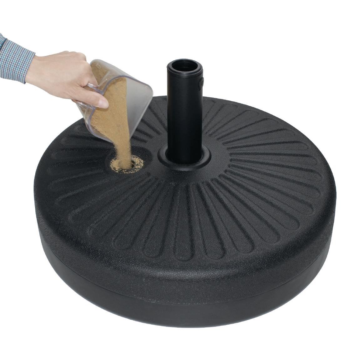 Bolero Plastic Parasol Base 20Ltr Capacity Kitchen Restaurant Catering