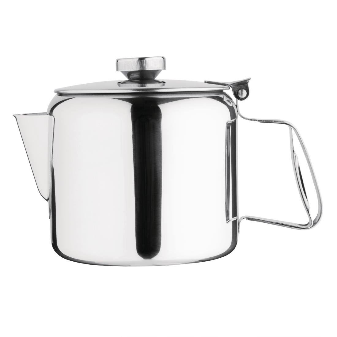 Olympia Concorde Tea Pot Made of Stainless Steel Dishwasher Safe - 850ml