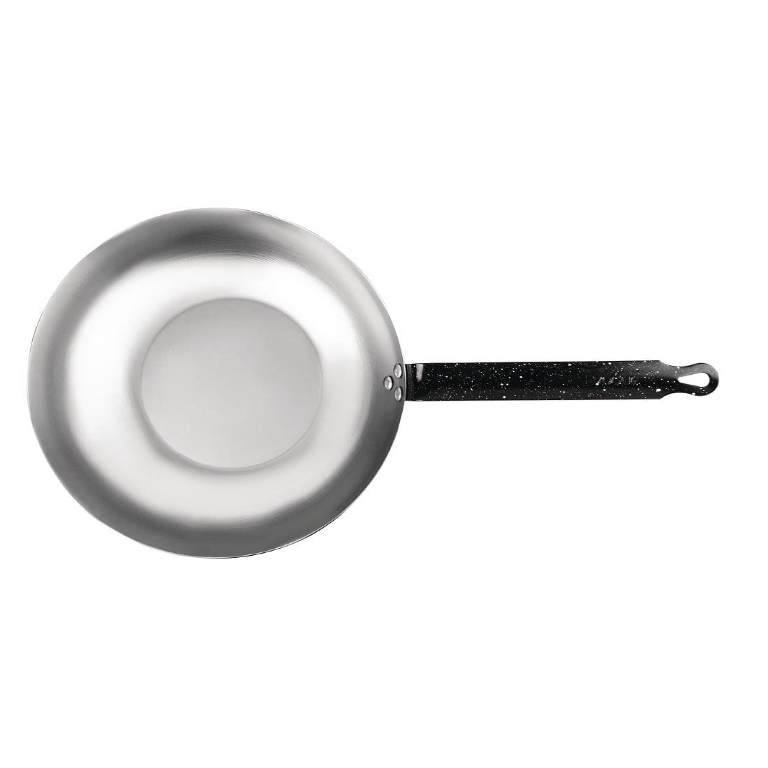 Vogue Carbon Steel Wok - 11